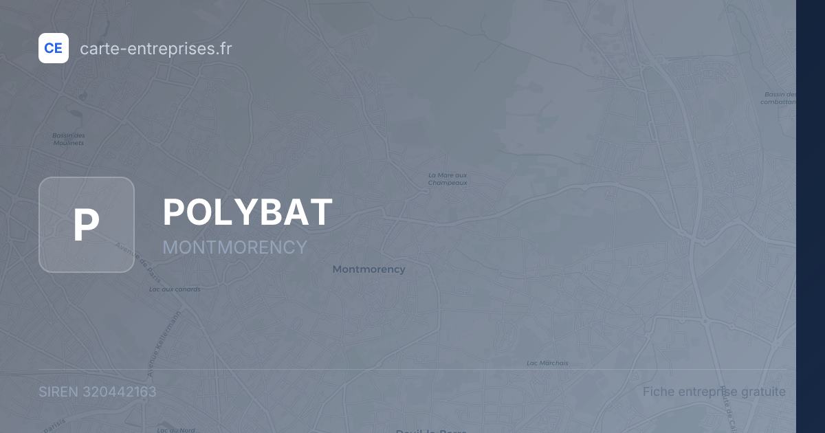 POLYBAT — 320442163 — fiche entreprise