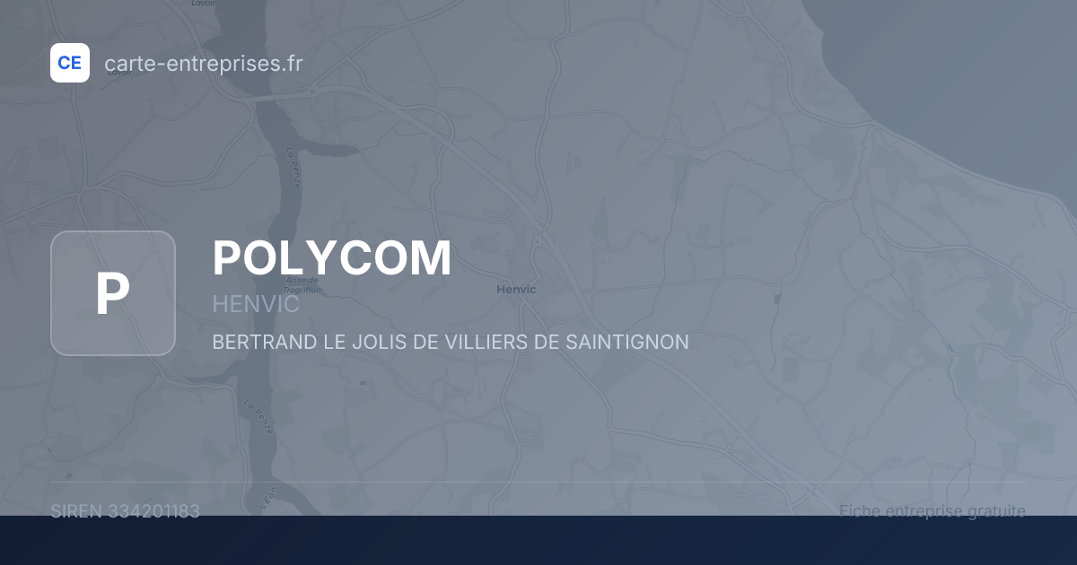 POLYCOM — 334201183 — fiche entreprise