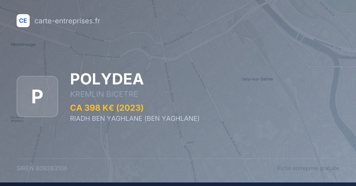 POLYDEA — 809263106 — fiche entreprise