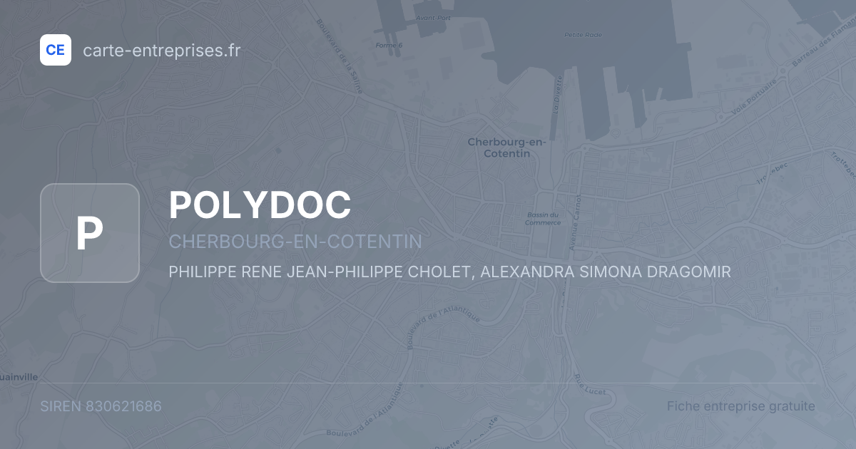 POLYDOC — 830621686 — fiche entreprise