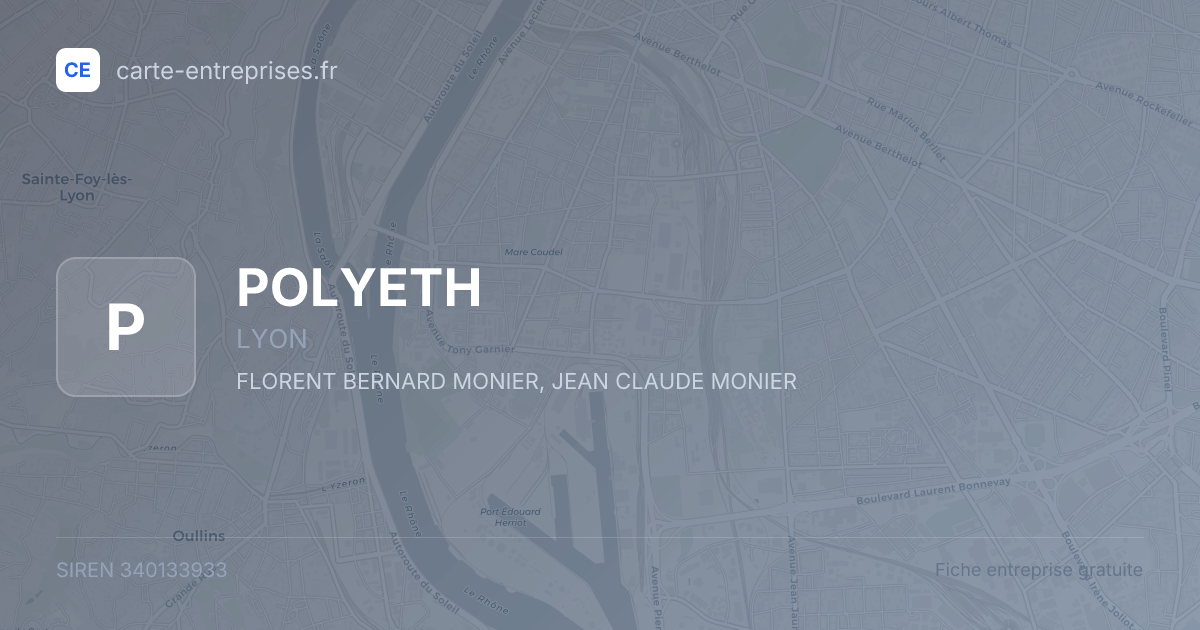 POLYETH — 340133933 — fiche entreprise