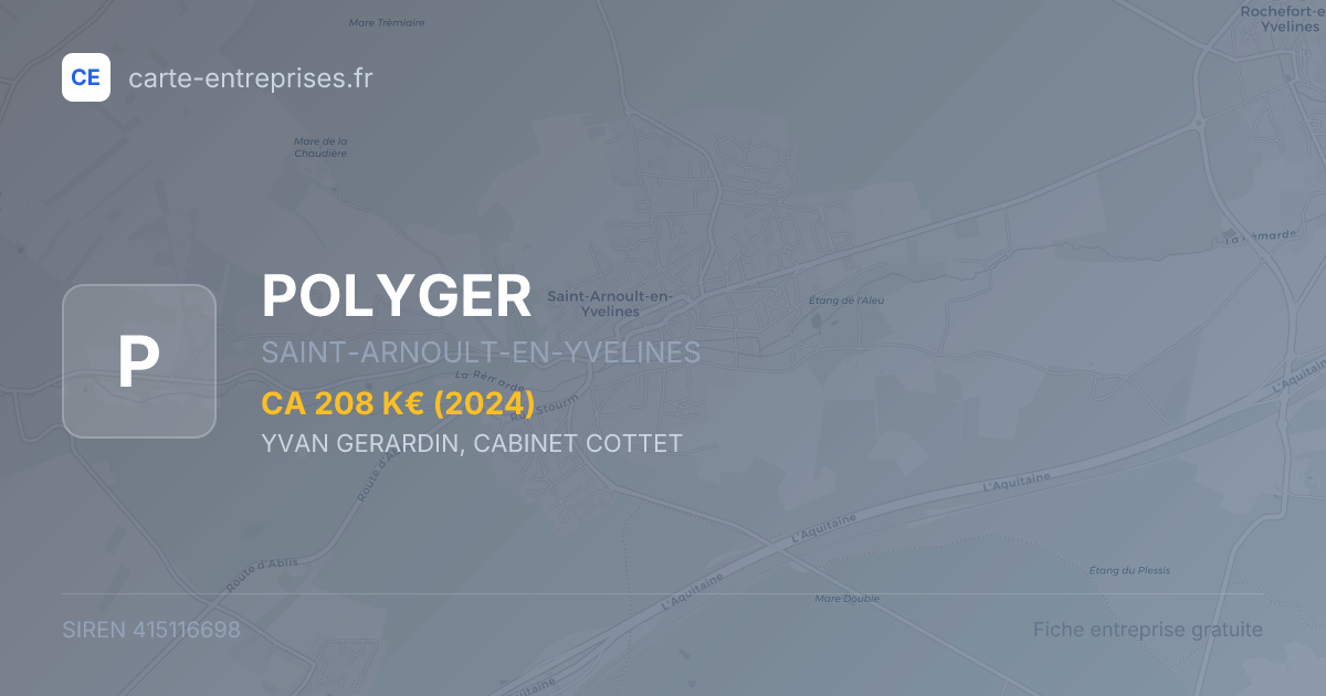 POLYGER — 415116698 — fiche entreprise