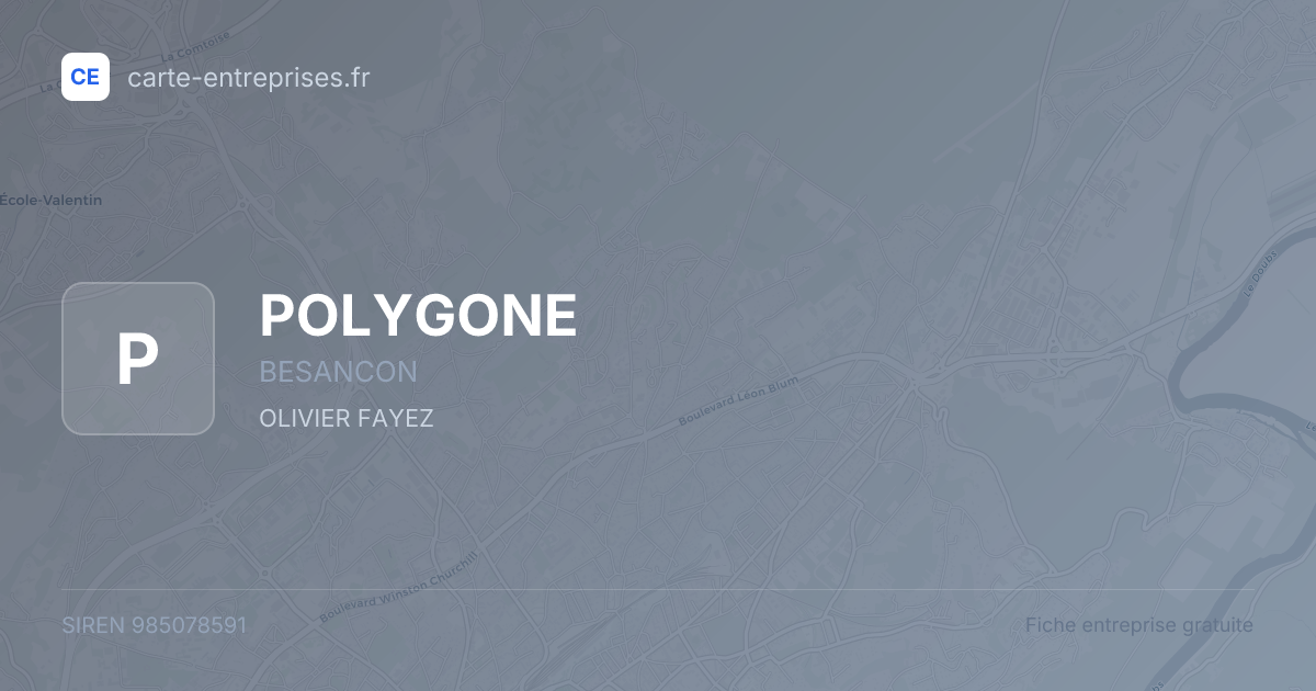 POLYGONE — 985078591 — fiche entreprise