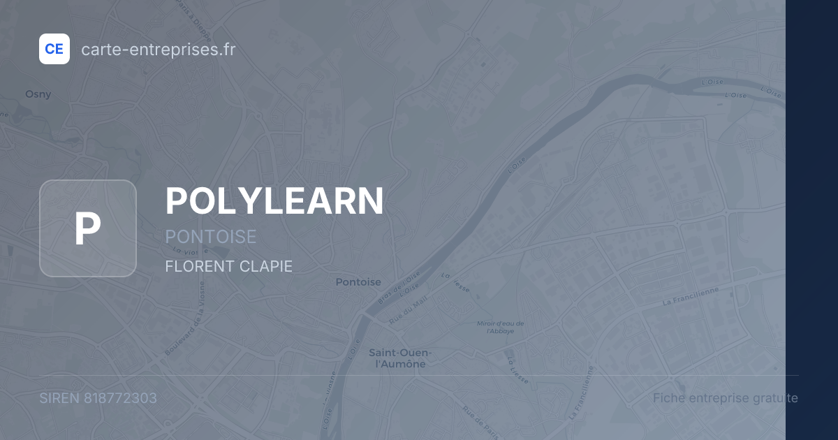 POLYLEARN — 818772303 — fiche entreprise