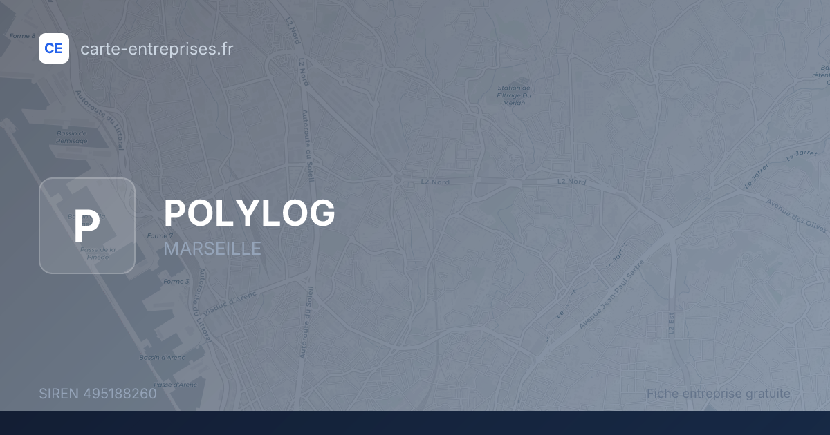 POLYLOG — 495188260 — fiche entreprise