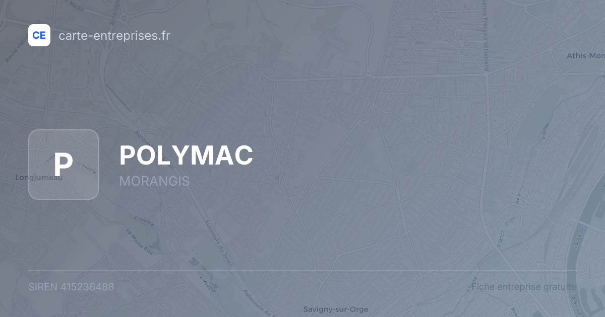POLYMAC — 415236488 — fiche entreprise