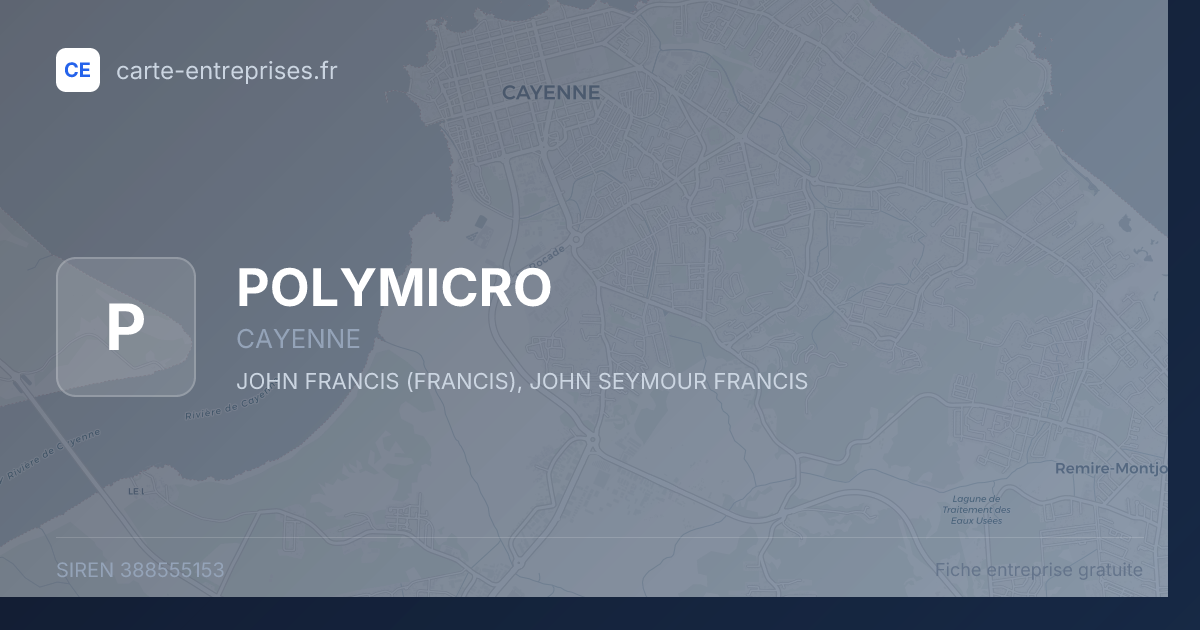 POLYMICRO — 388555153 — fiche entreprise