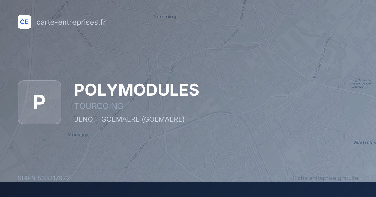 POLYMODULES — 533217972 — fiche entreprise