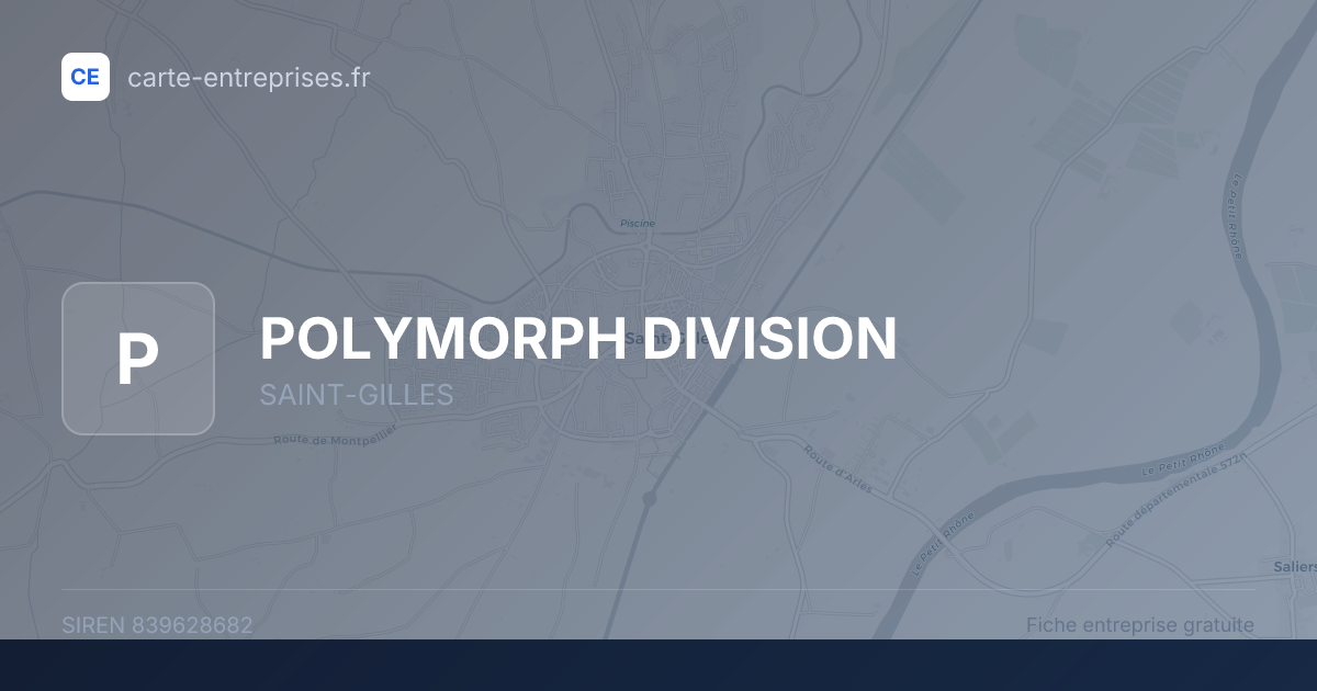 POLYMORPH DIVISION — 839628682 — fiche entreprise