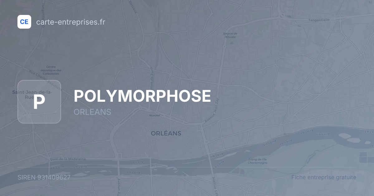 POLYMORPHOSE — 931409627 — fiche entreprise