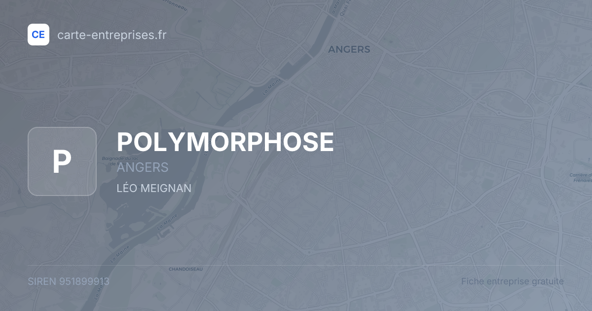 POLYMORPHOSE — 951899913 — fiche entreprise