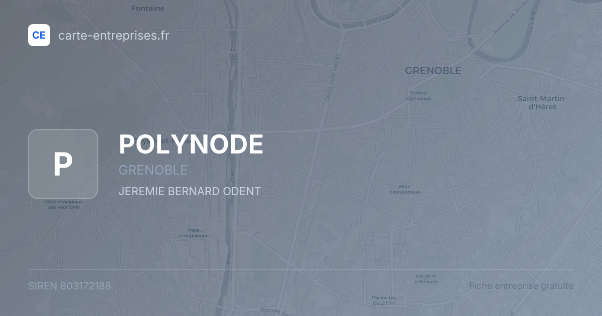 POLYNODE — 803172188 — fiche entreprise