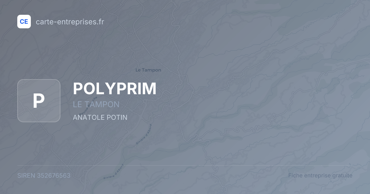 POLYPRIM — 352676563 — fiche entreprise
