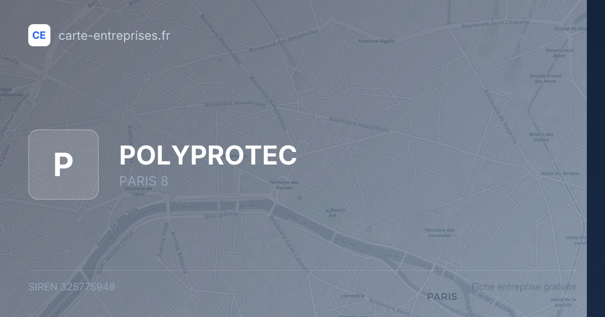 POLYPROTEC — 325775948 — fiche entreprise
