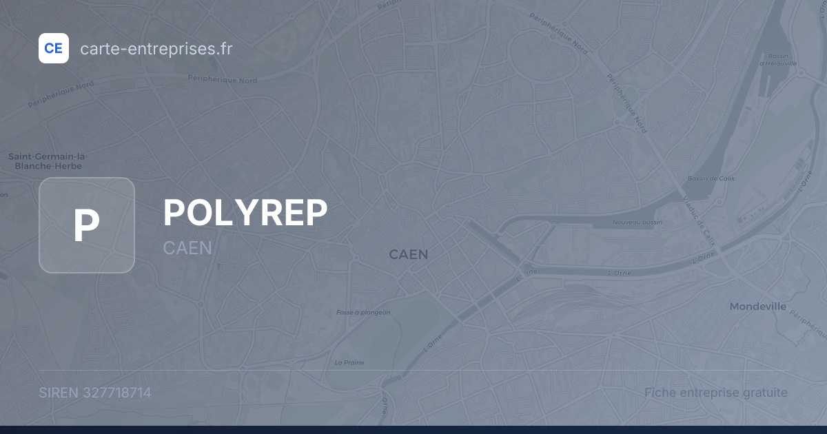 POLYREP — 327718714 — fiche entreprise