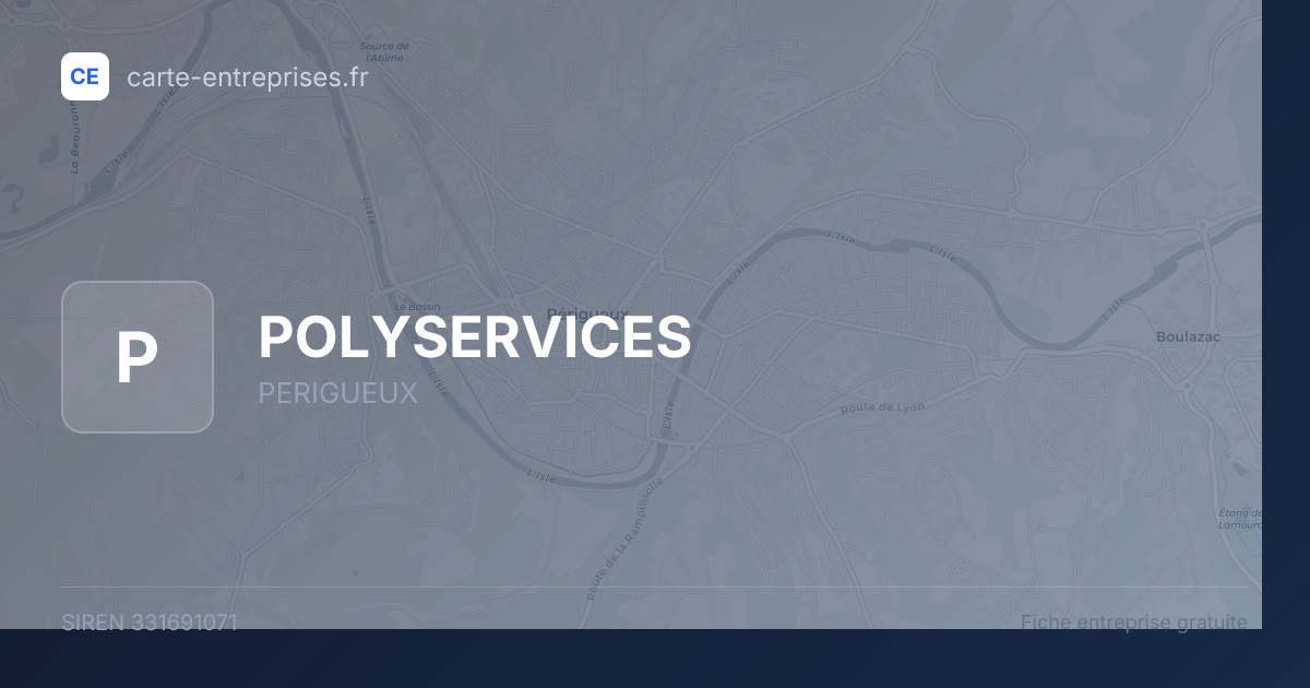 POLYSERVICES — 331691071 — fiche entreprise