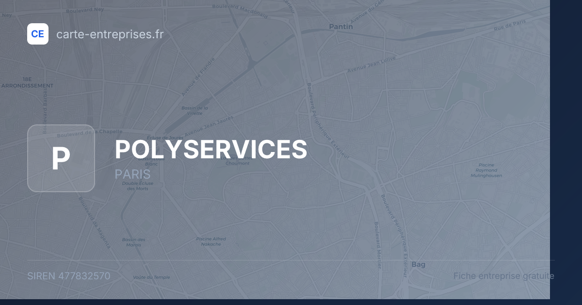POLYSERVICES — 477832570 — fiche entreprise