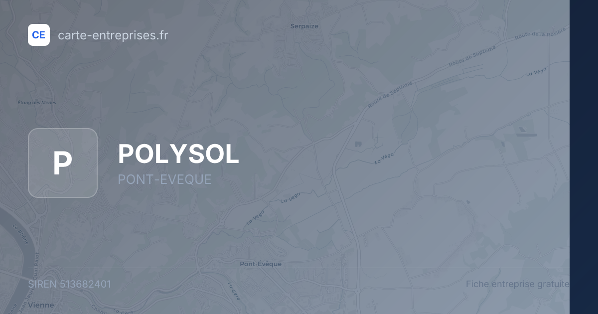POLYSOL — 513682401 — fiche entreprise