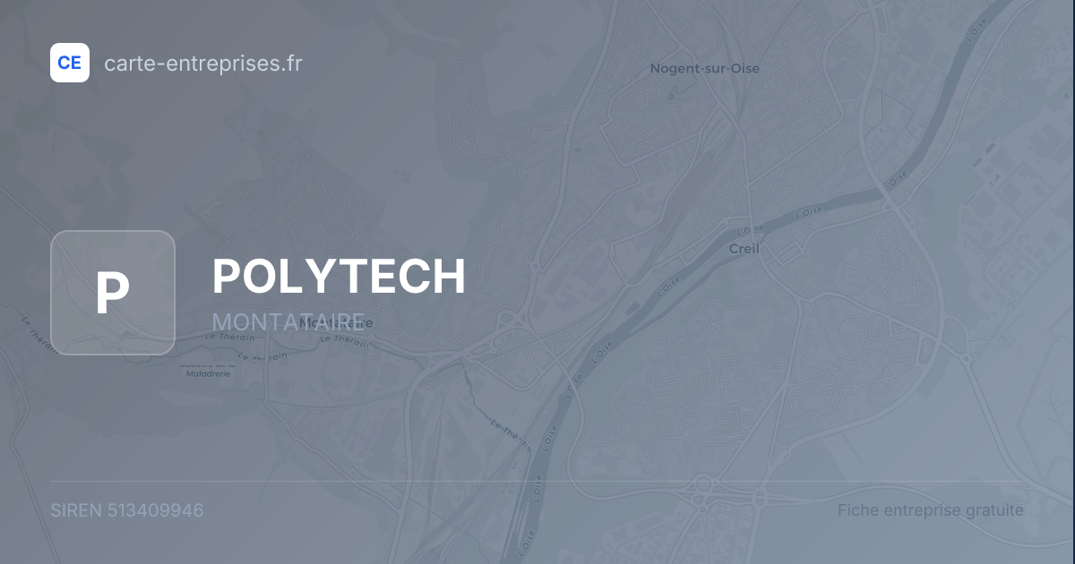 POLYTECH — 513409946 — fiche entreprise