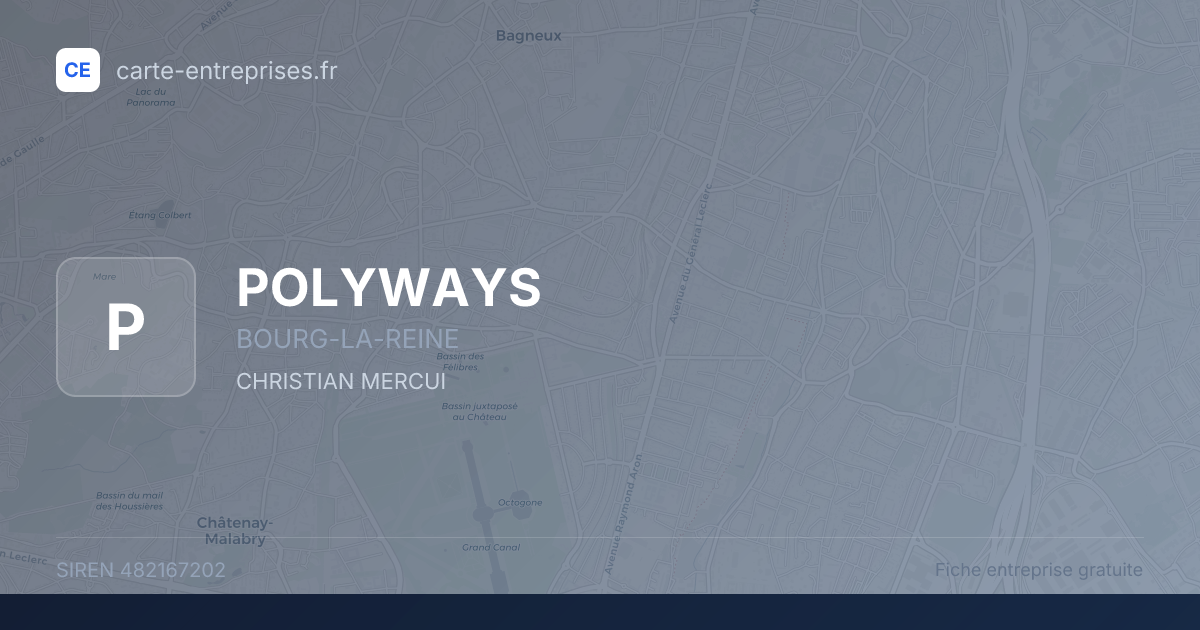 POLYWAYS — 482167202 — fiche entreprise