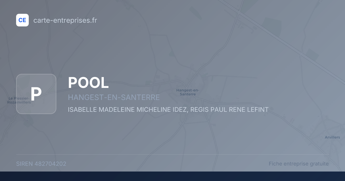 POOL — 482704202 — fiche entreprise