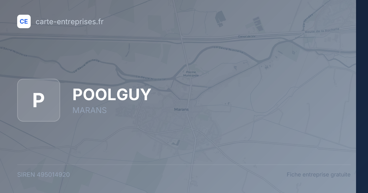 POOLGUY — 495014920 — fiche entreprise