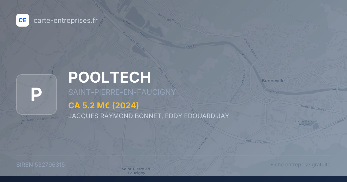 POOLTECH — 532796315 — fiche entreprise