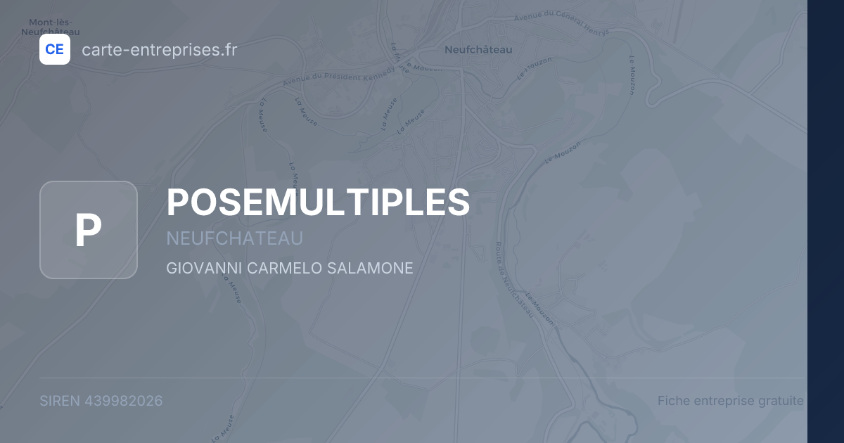 POSEMULTIPLES — 439982026 — fiche entreprise