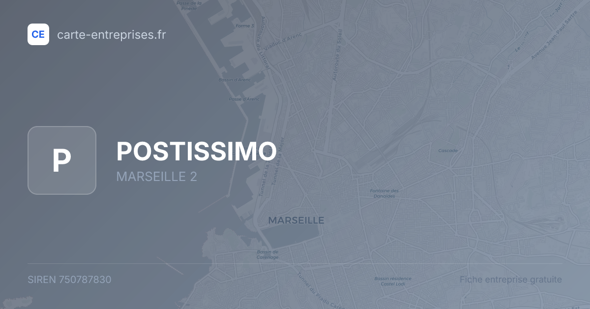 POSTISSIMO — 750787830 — fiche entreprise