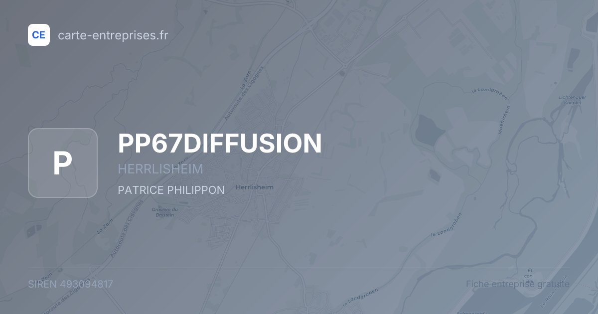 PP67DIFFUSION — 493094817 — fiche entreprise