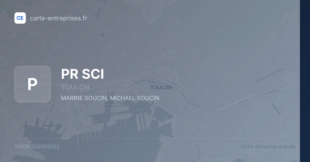 PR SCI — 350053252 — fiche entreprise