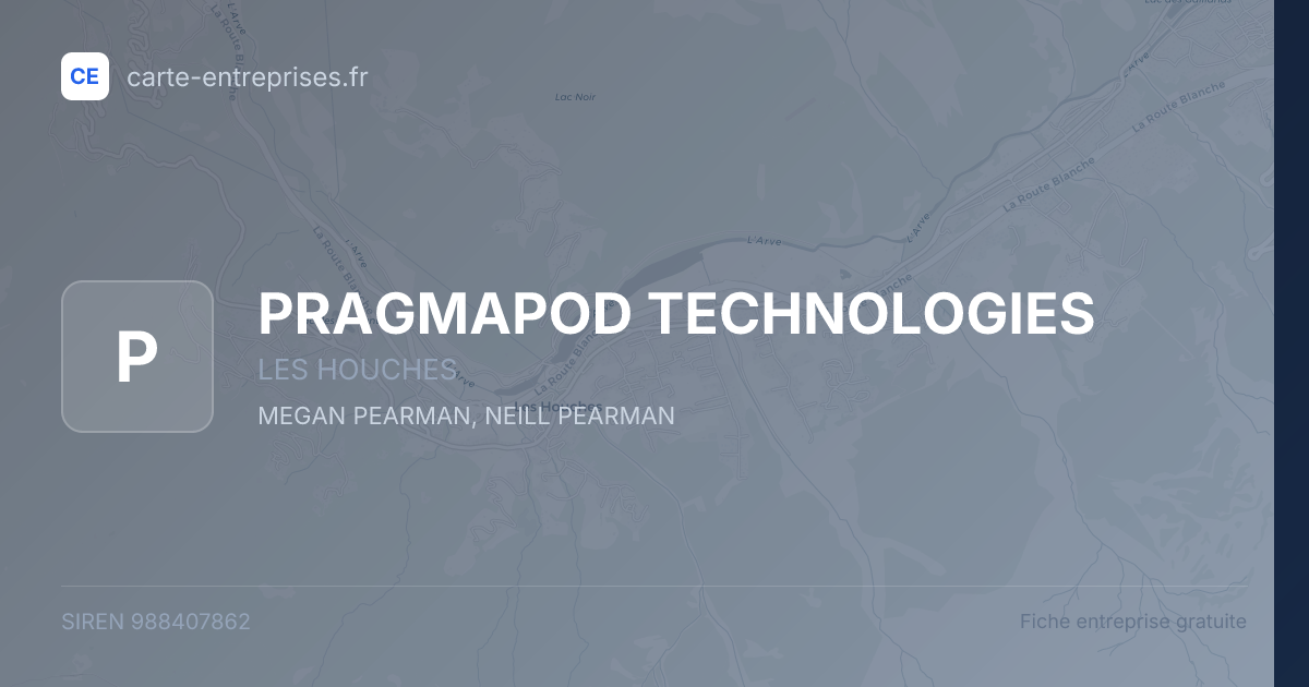 PRAGMAPOD TECHNOLOGIES — 988407862 — fiche entreprise