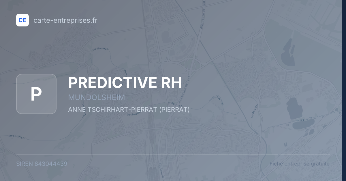 PREDICTIVE RH — 843044439 — fiche entreprise