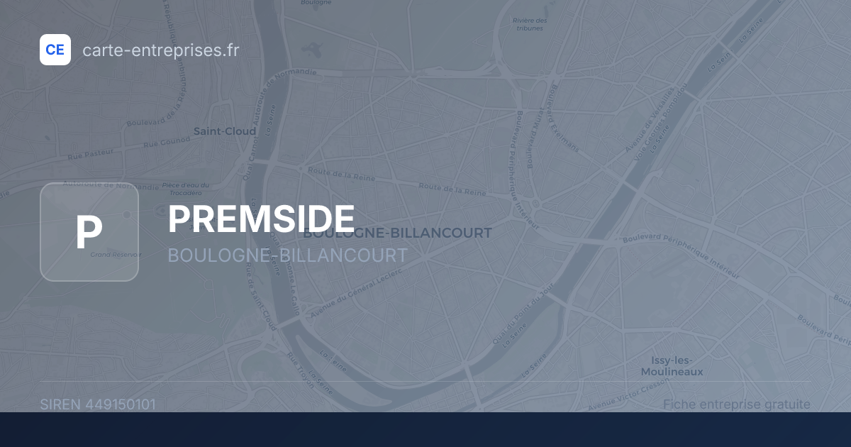 PREMSIDE — 449150101 — fiche entreprise