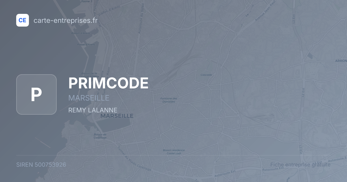 PRIMCODE — 500753926 — fiche entreprise