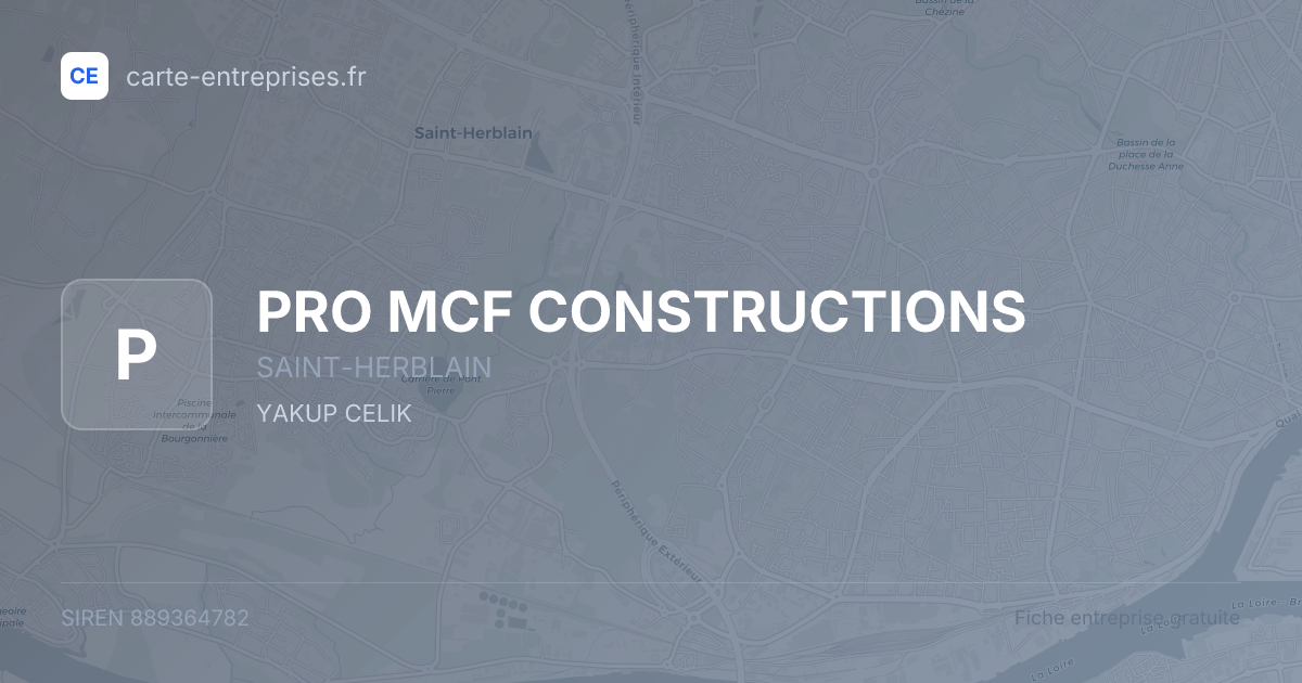 PRO MCF CONSTRUCTIONS — 889364782 — fiche entreprise