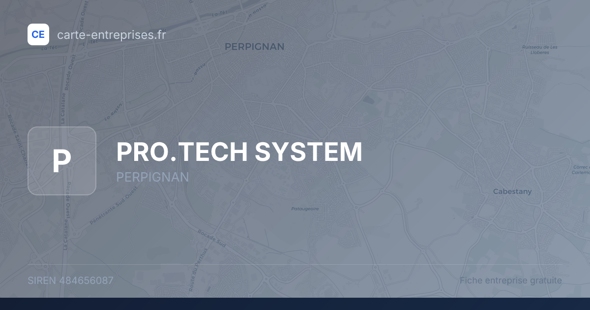PRO.TECH SYSTEM — 484656087 — fiche entreprise