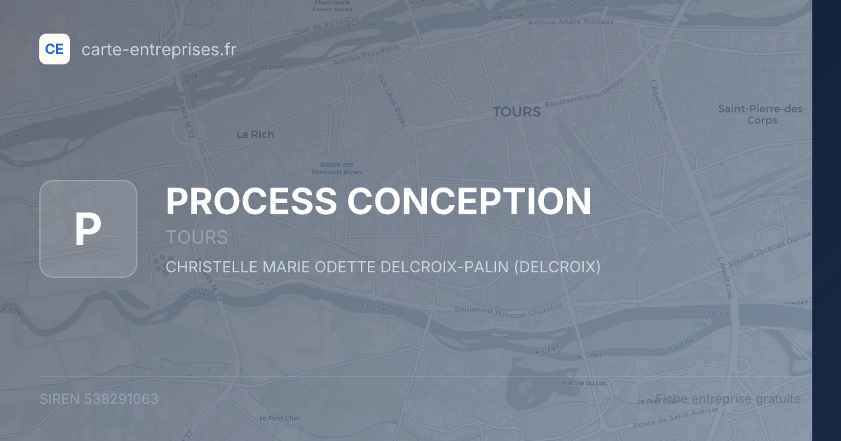 PROCESS CONCEPTION — 538291063 — fiche entreprise