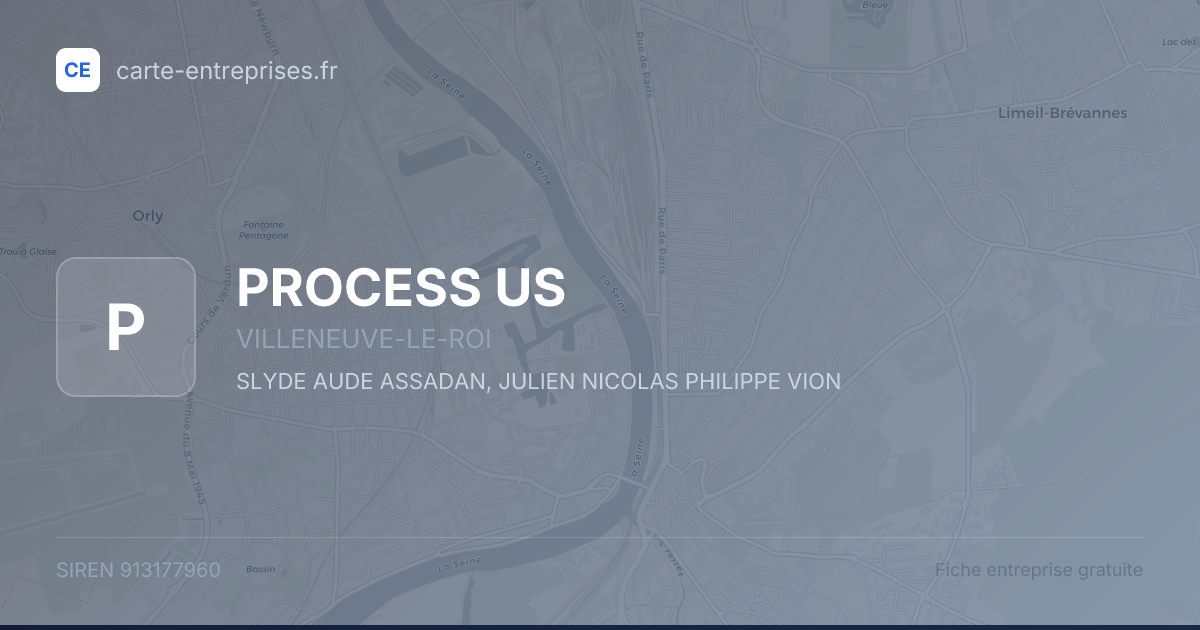PROCESS US — 913177960 — fiche entreprise