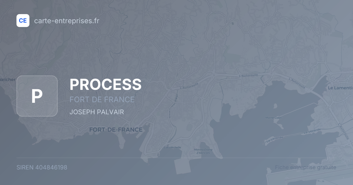 PROCESS — 404846198 — fiche entreprise