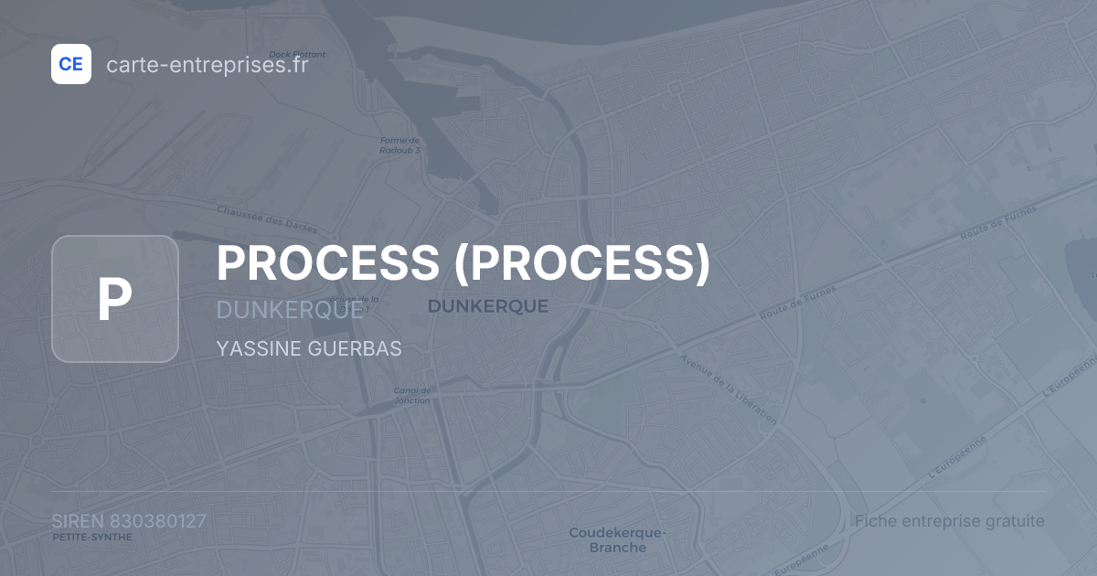 PROCESS — 830380127 — fiche entreprise