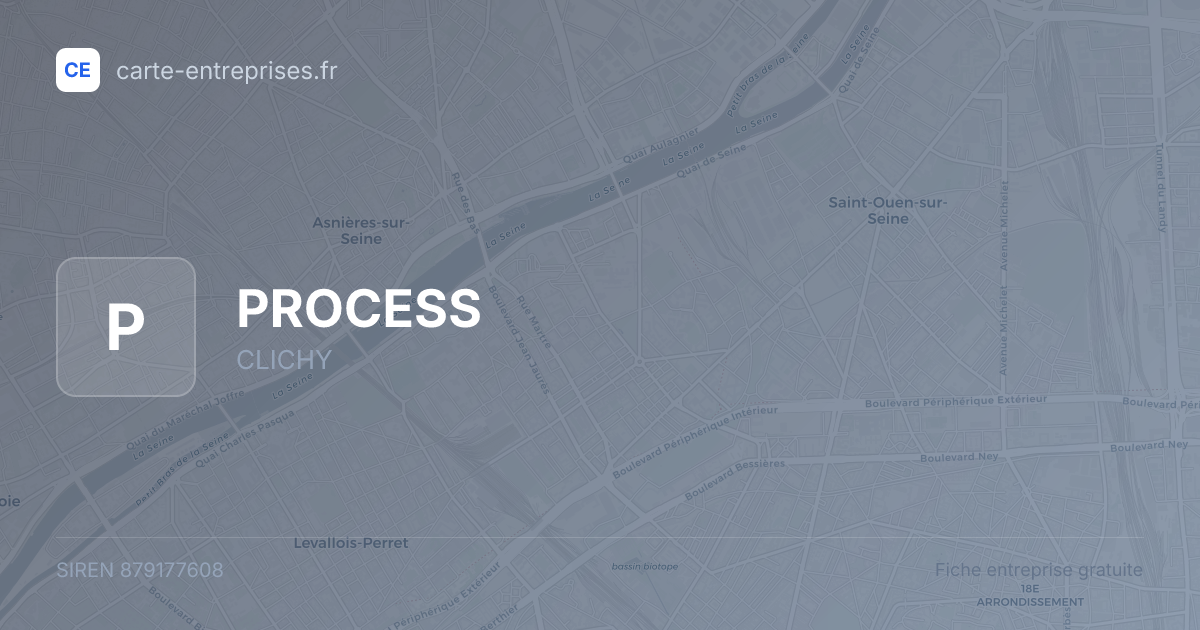 PROCESS — 879177608 — fiche entreprise