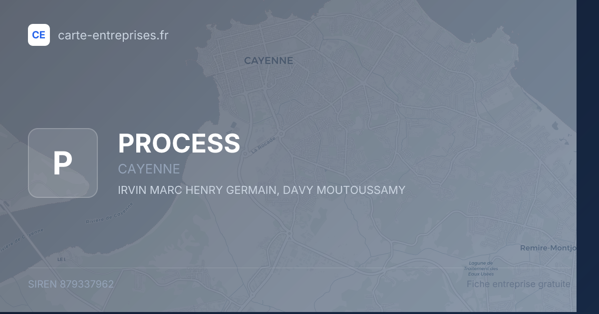 PROCESS — 879337962 — fiche entreprise