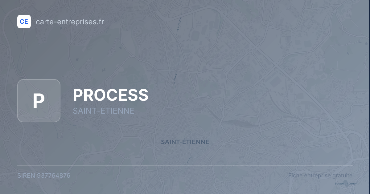 PROCESS — 937764876 — fiche entreprise