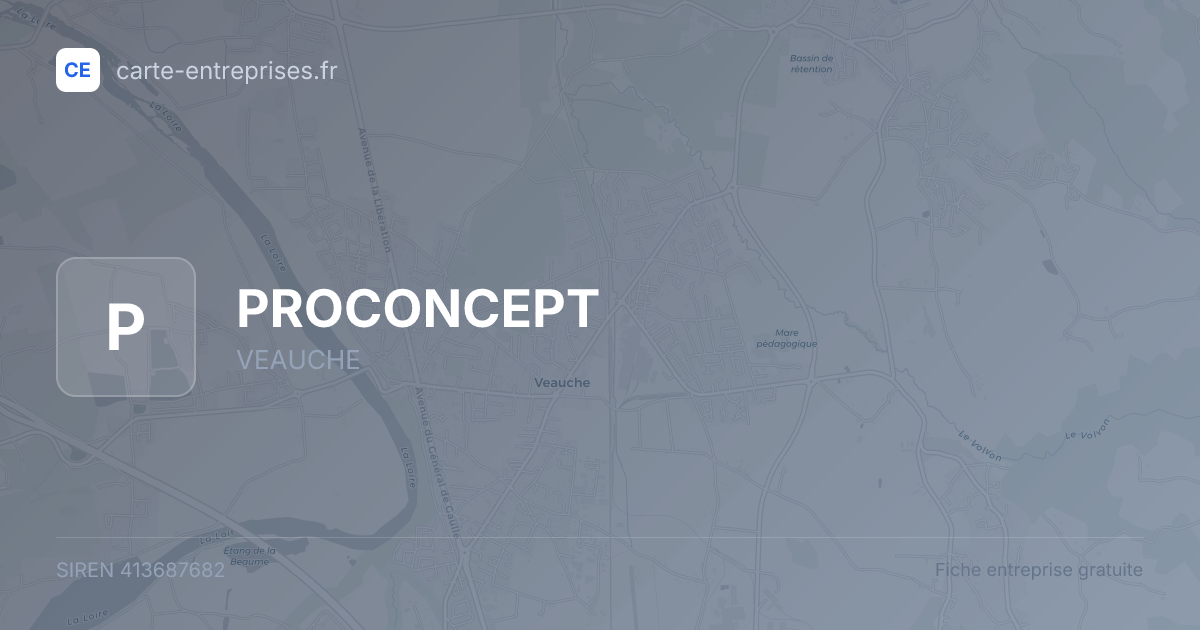 PROCONCEPT — 413687682 — fiche entreprise