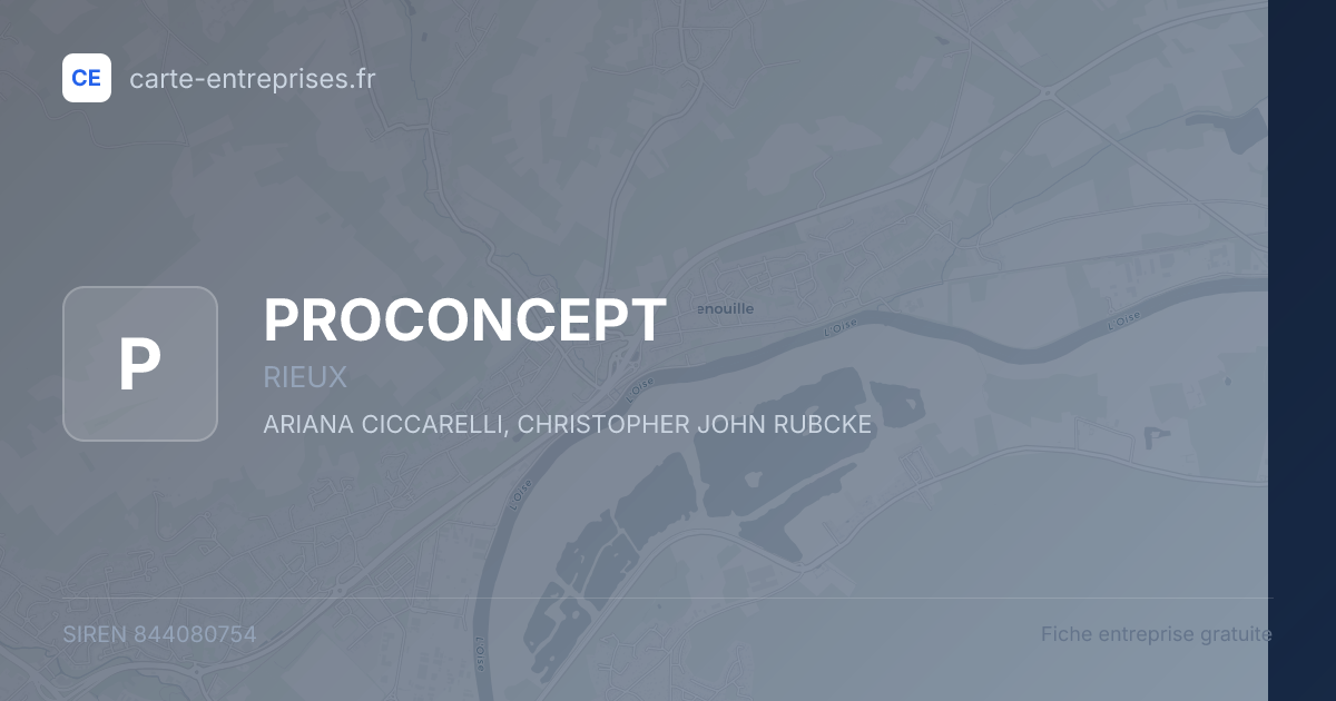 PROCONCEPT — 844080754 — fiche entreprise