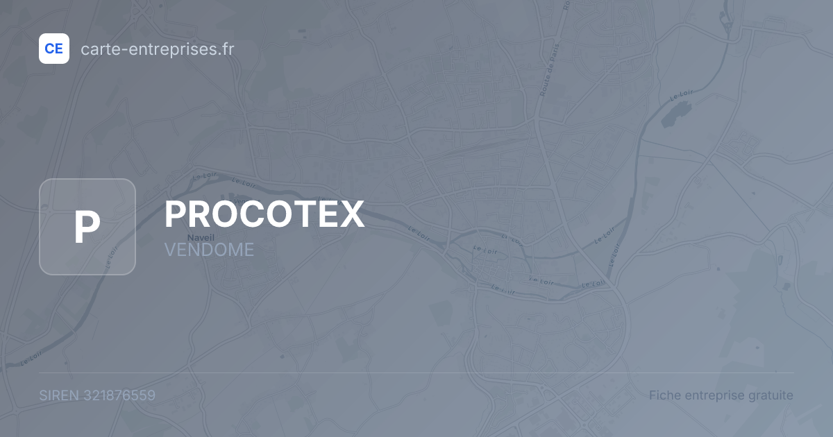 PROCOTEX — 321876559 — fiche entreprise