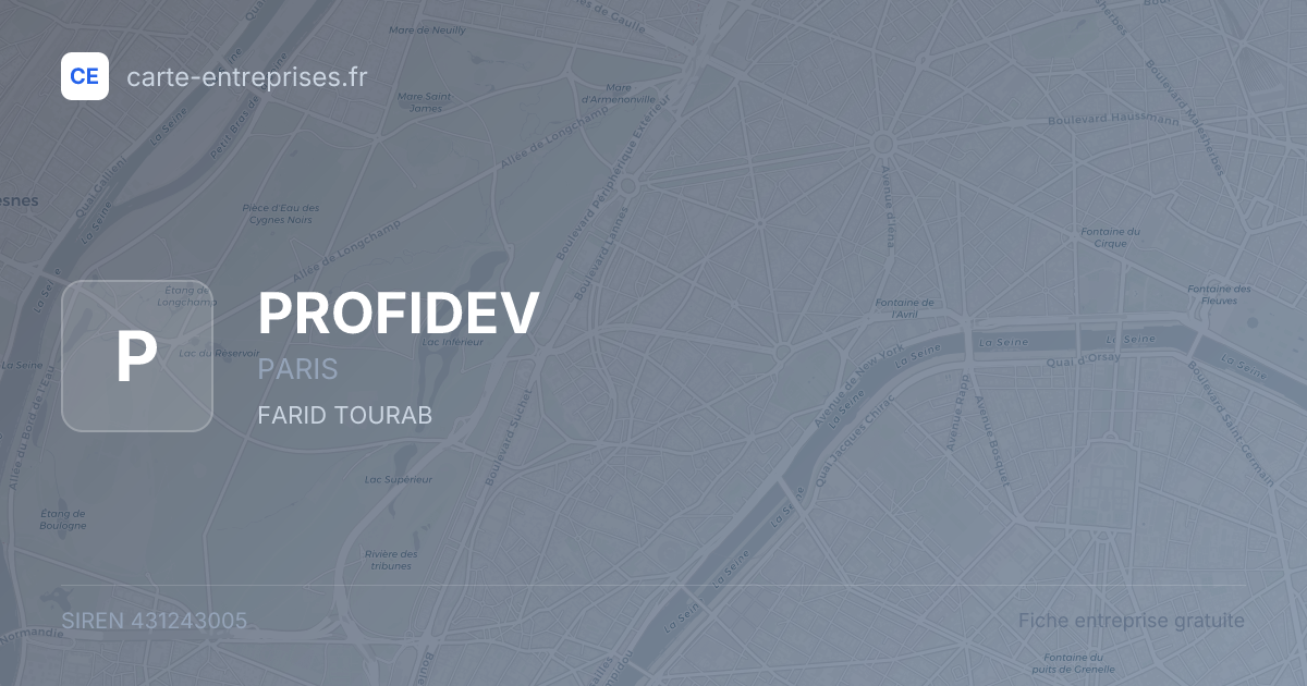PROFIDEV — 431243005 — fiche entreprise