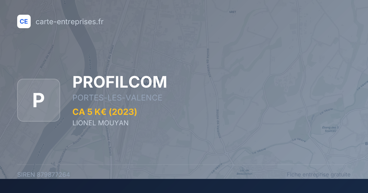 PROFILCOM — 879877264 — fiche entreprise