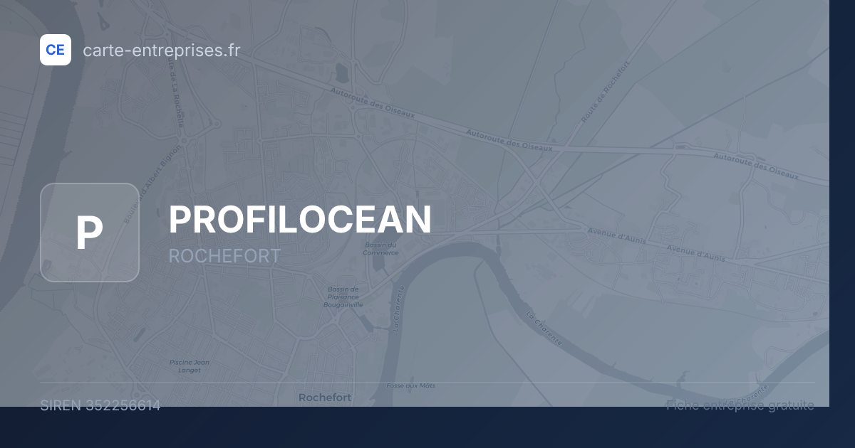 PROFILOCEAN — 352256614 — fiche entreprise